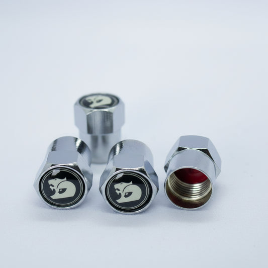 HSV Style Tyre Valve Cap - Nut Style (Set of 4)