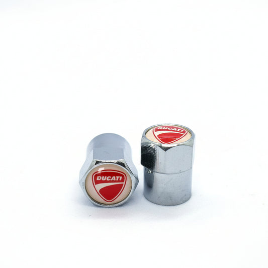 Ducati Style Tyre Valve Cap - Nut Style (Set of 2)